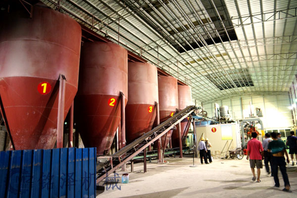 環(huán)保磚生產線配置